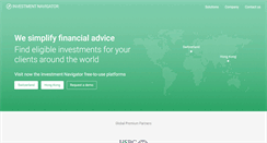 Desktop Screenshot of investmentnavigator.com